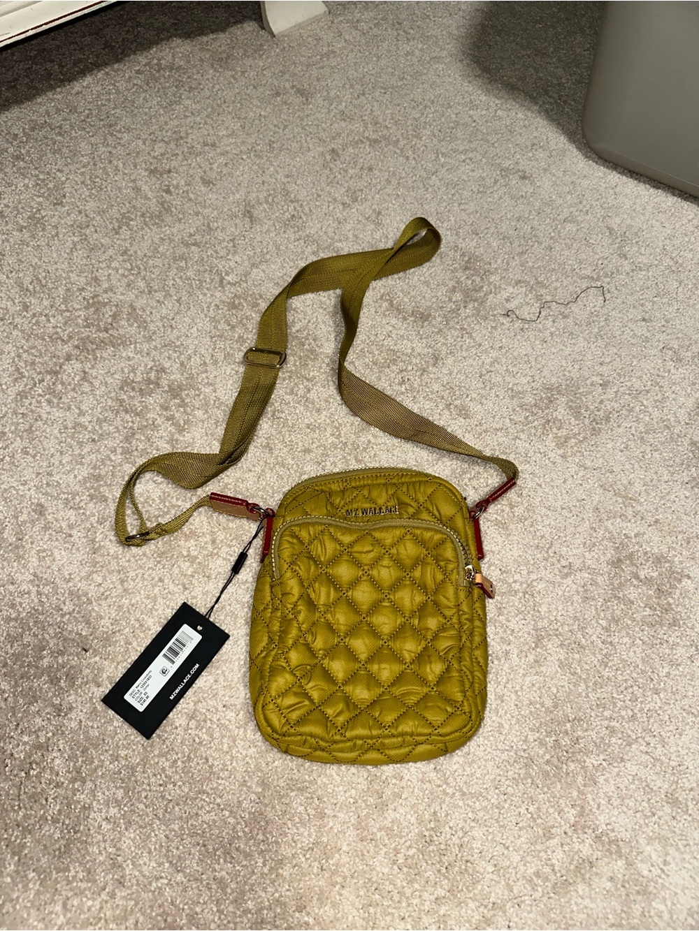 NWT MZ WALLACE OCHER METRO CROSSBODY
